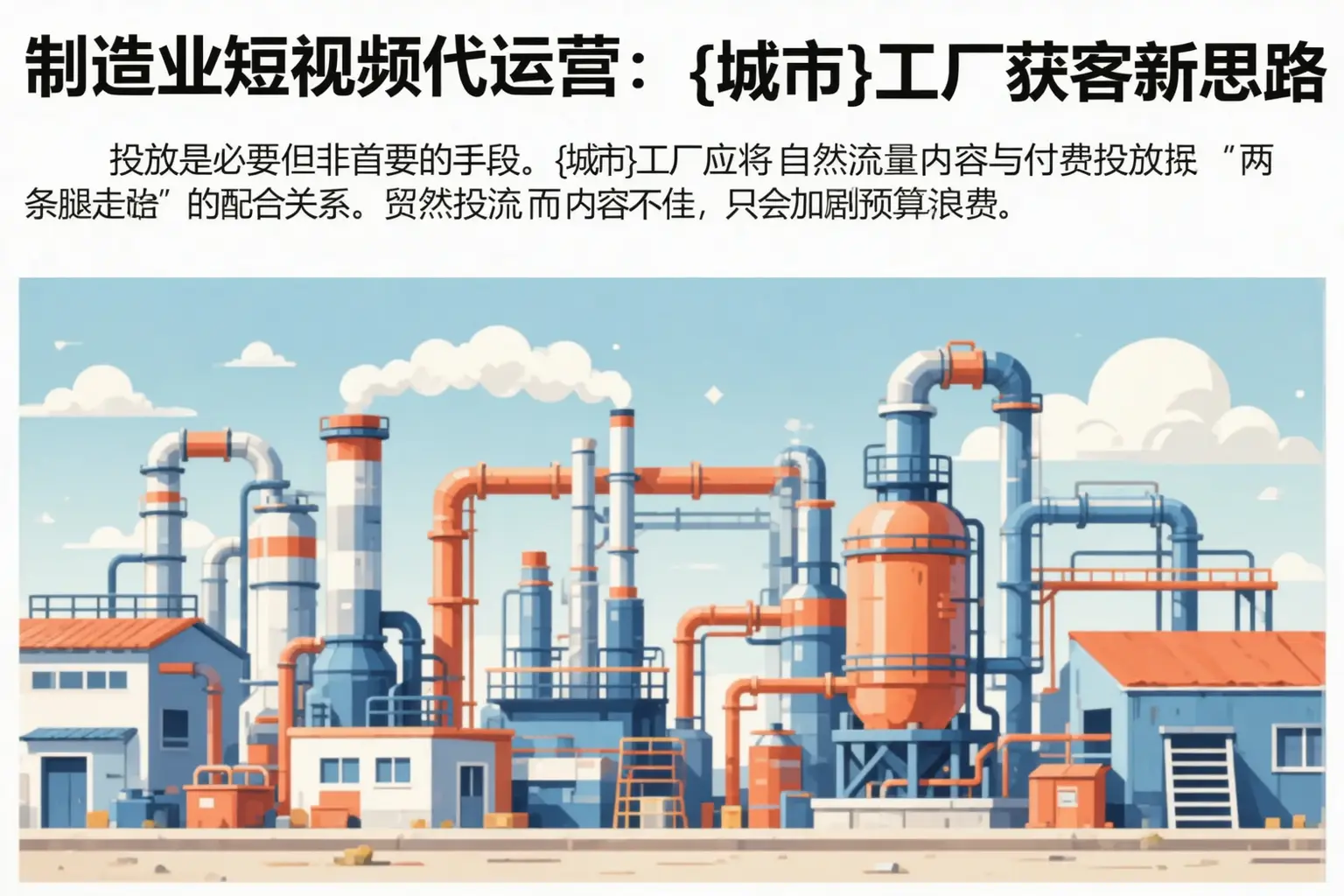 制造业短视频代运营：娄底工厂获客新思路