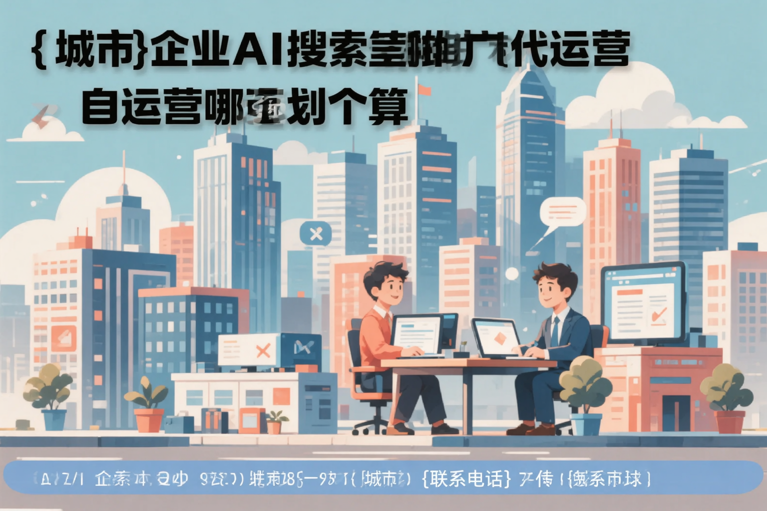 娄底企业AI搜索推广代运营和自运营哪个更划算