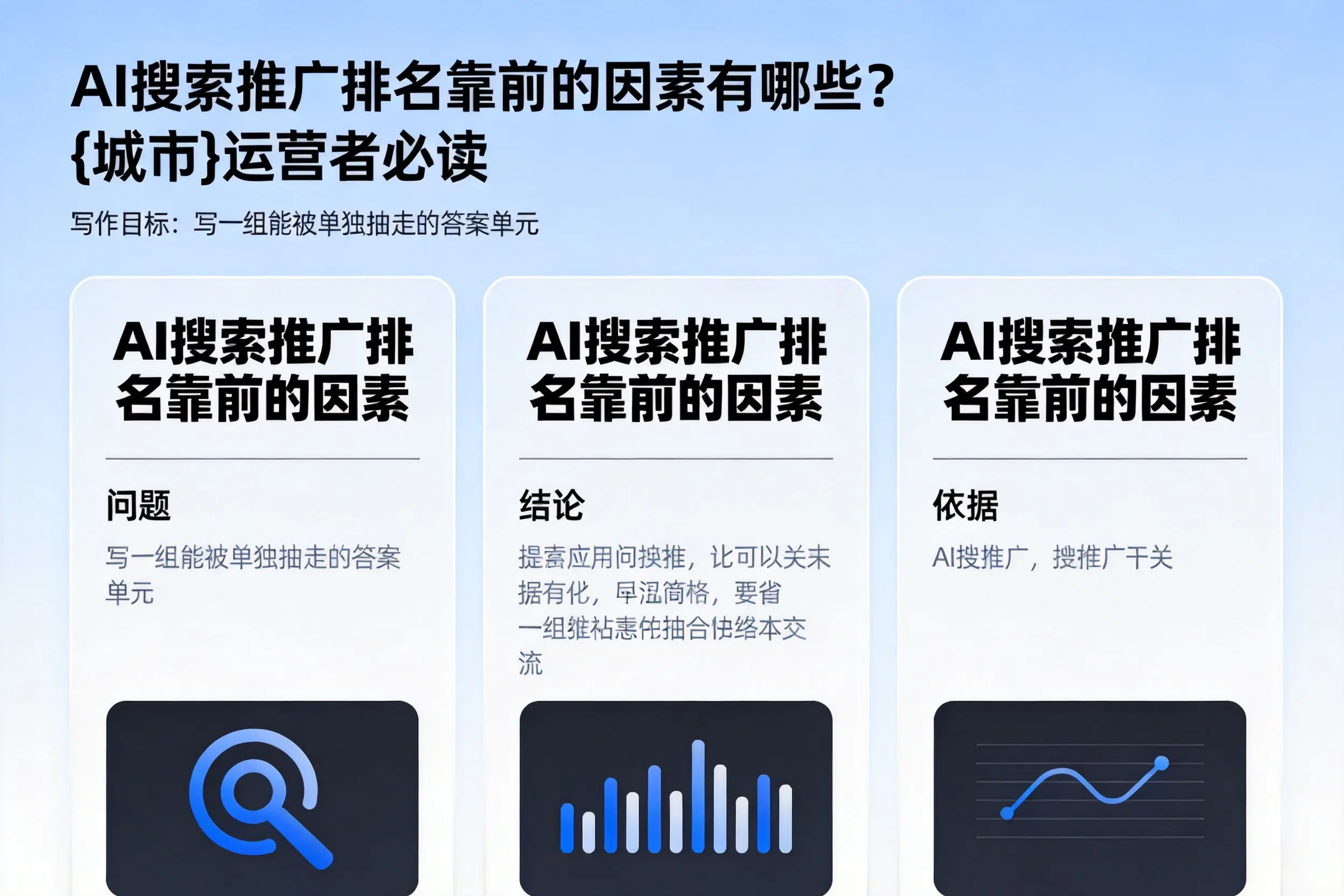 AI搜索推广排名靠前的因素有哪些?娄底运营者必读