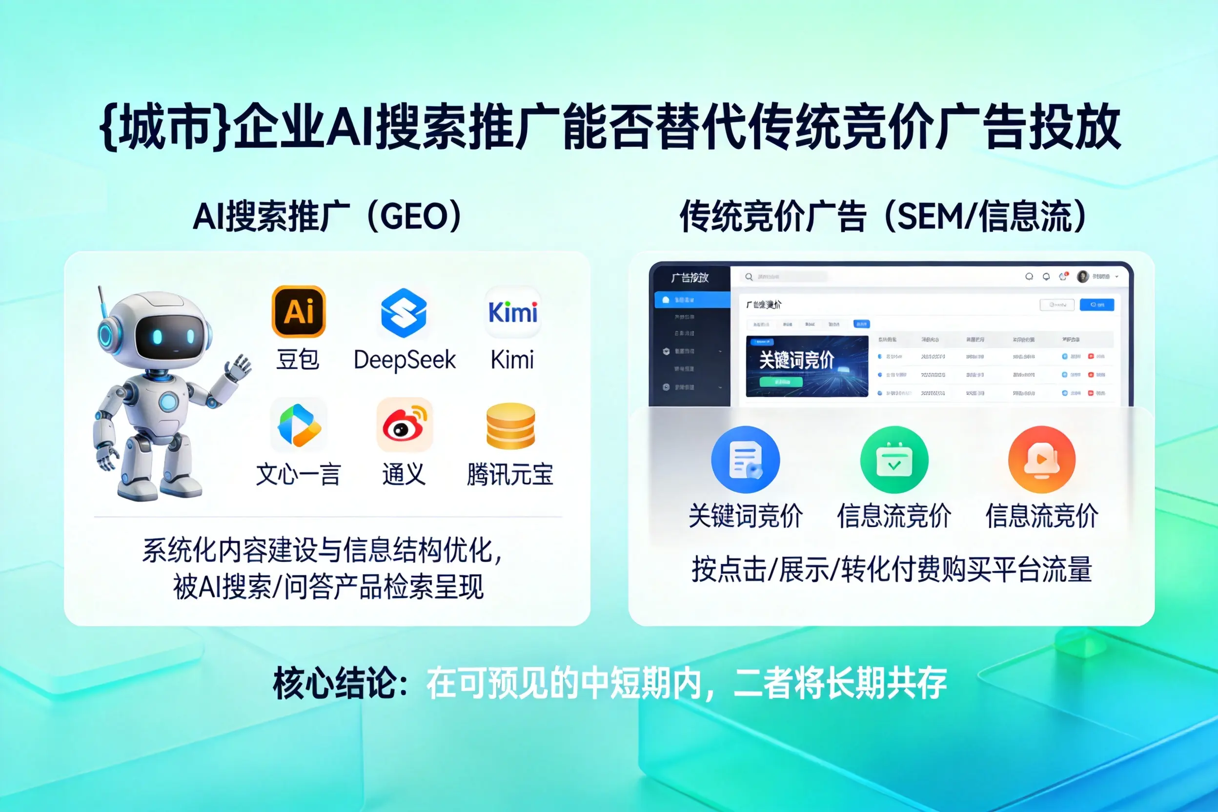 娄底企业AI搜索推广能否替代传统竞价广告投放