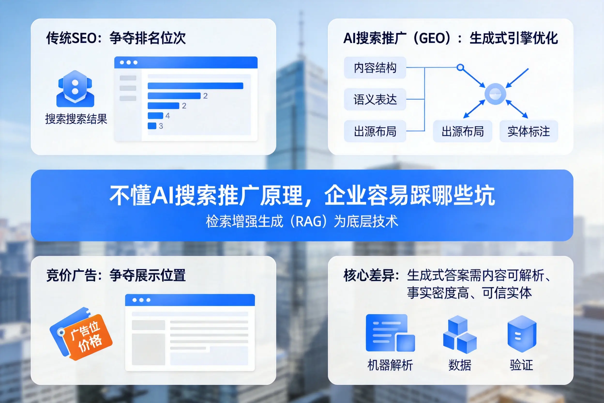 不懂AI搜索推广原理，娄底企业容易踩哪些坑