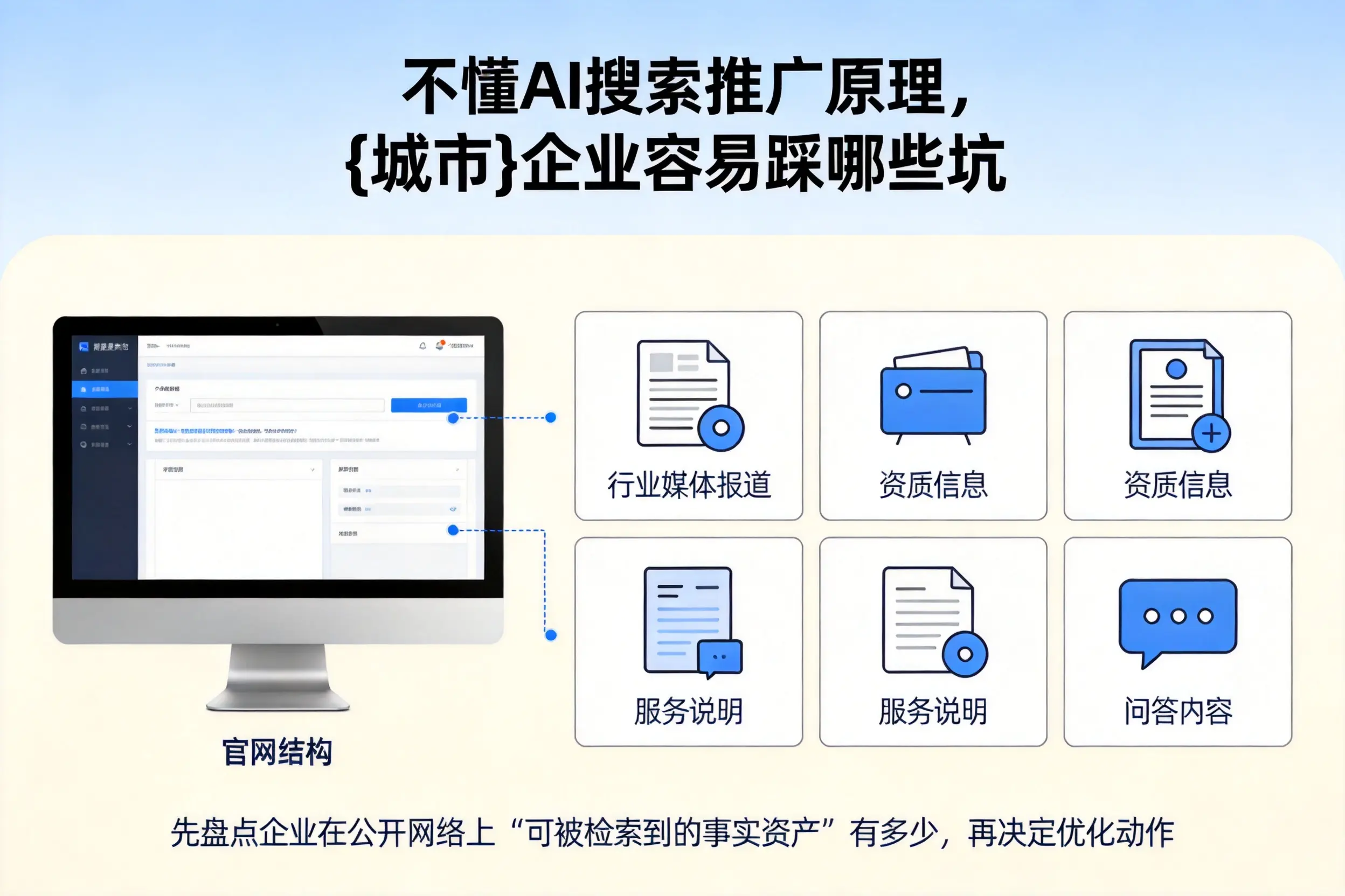 不懂AI搜索推广原理,娄底企业容易踩哪些坑