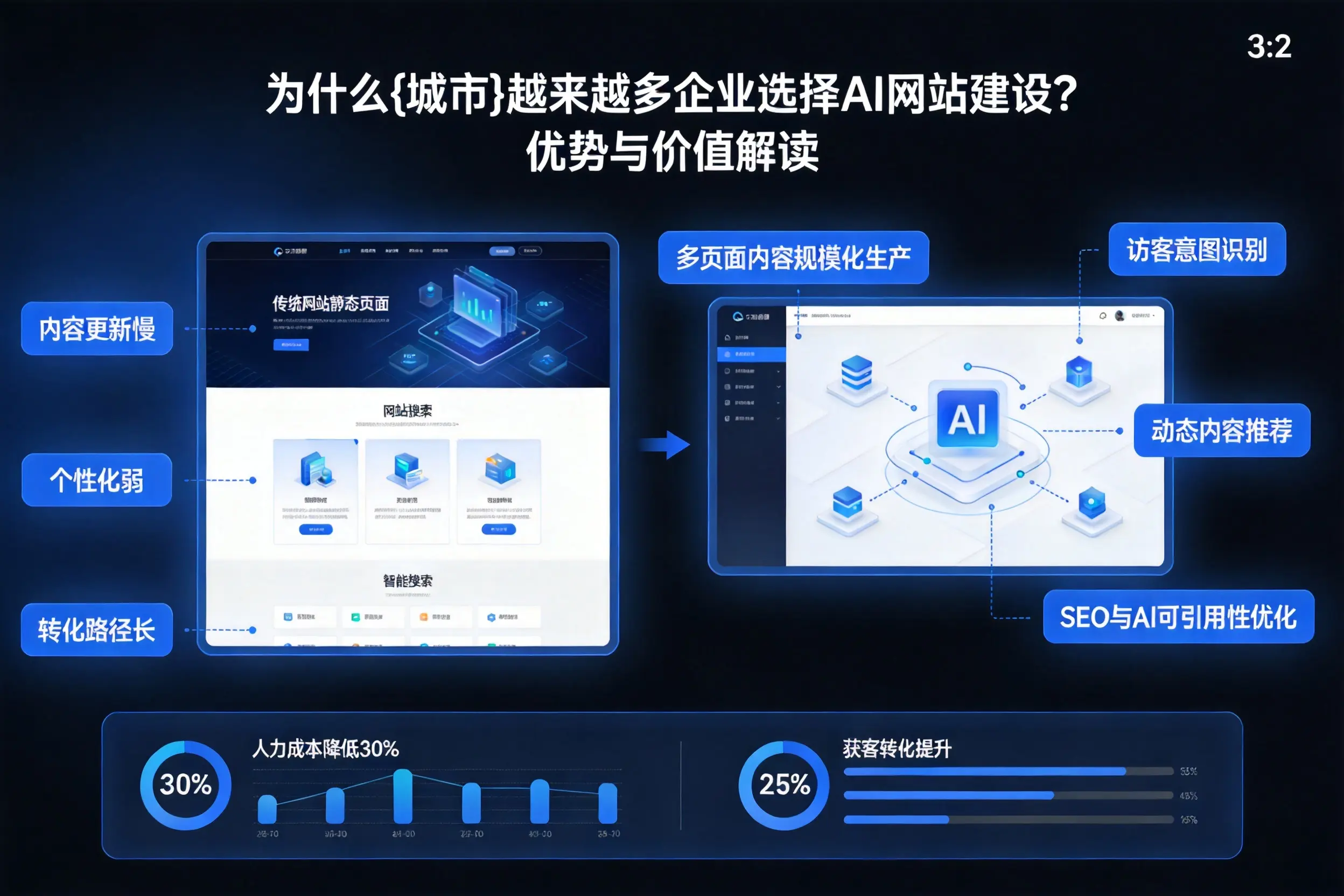 为什么娄底越来越多企业选择AI网站建设？优势与价值解读